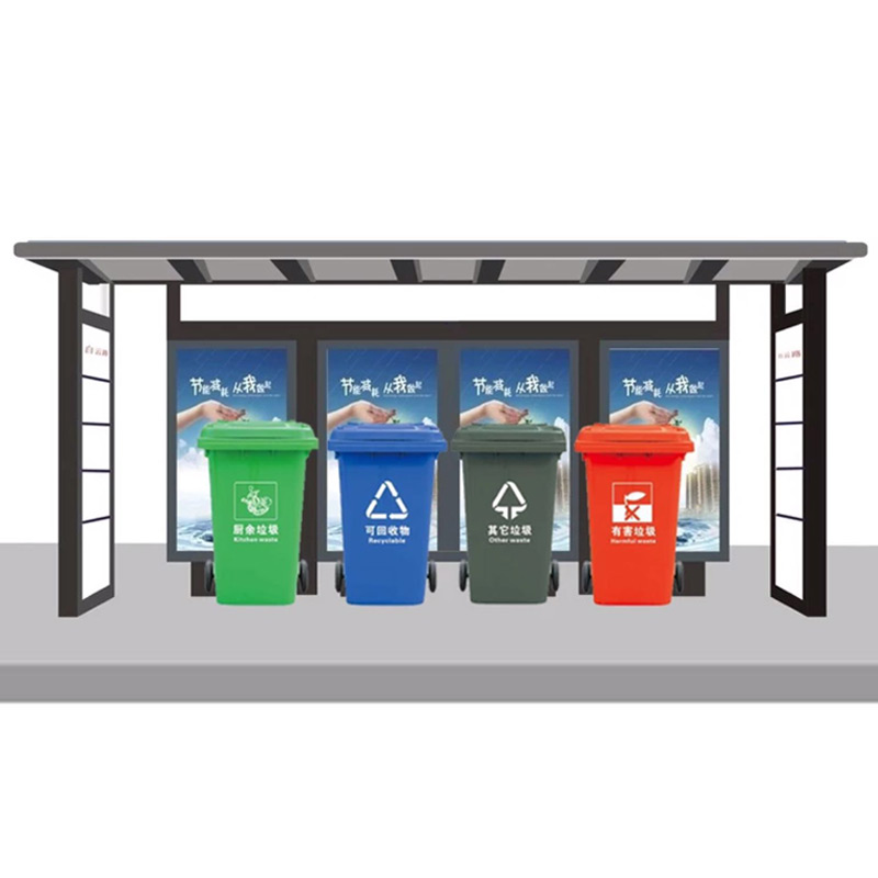 社區(qū)垃圾分類-垃圾分類收集亭廠家、制作、價格