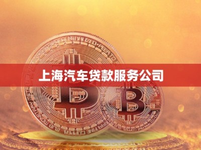 上海汽車(chē)貸款服務(wù)公司